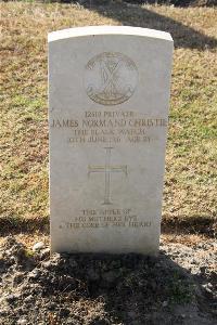 Ismailia War Memorial Cemetery - Christie, James Normand